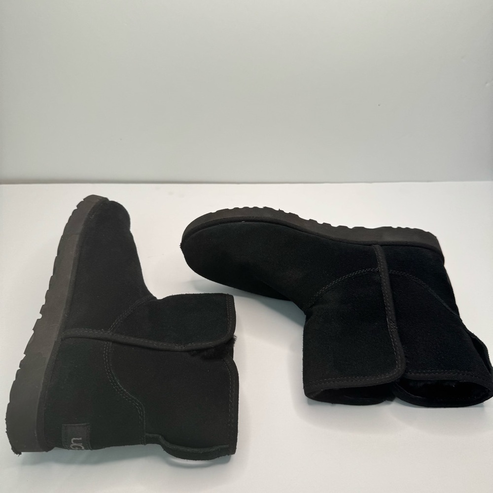 UGG Cory Black Sheepskin Winter Boots 5 1/2” Shaft Height Size 7 - Picture 12 of 16
